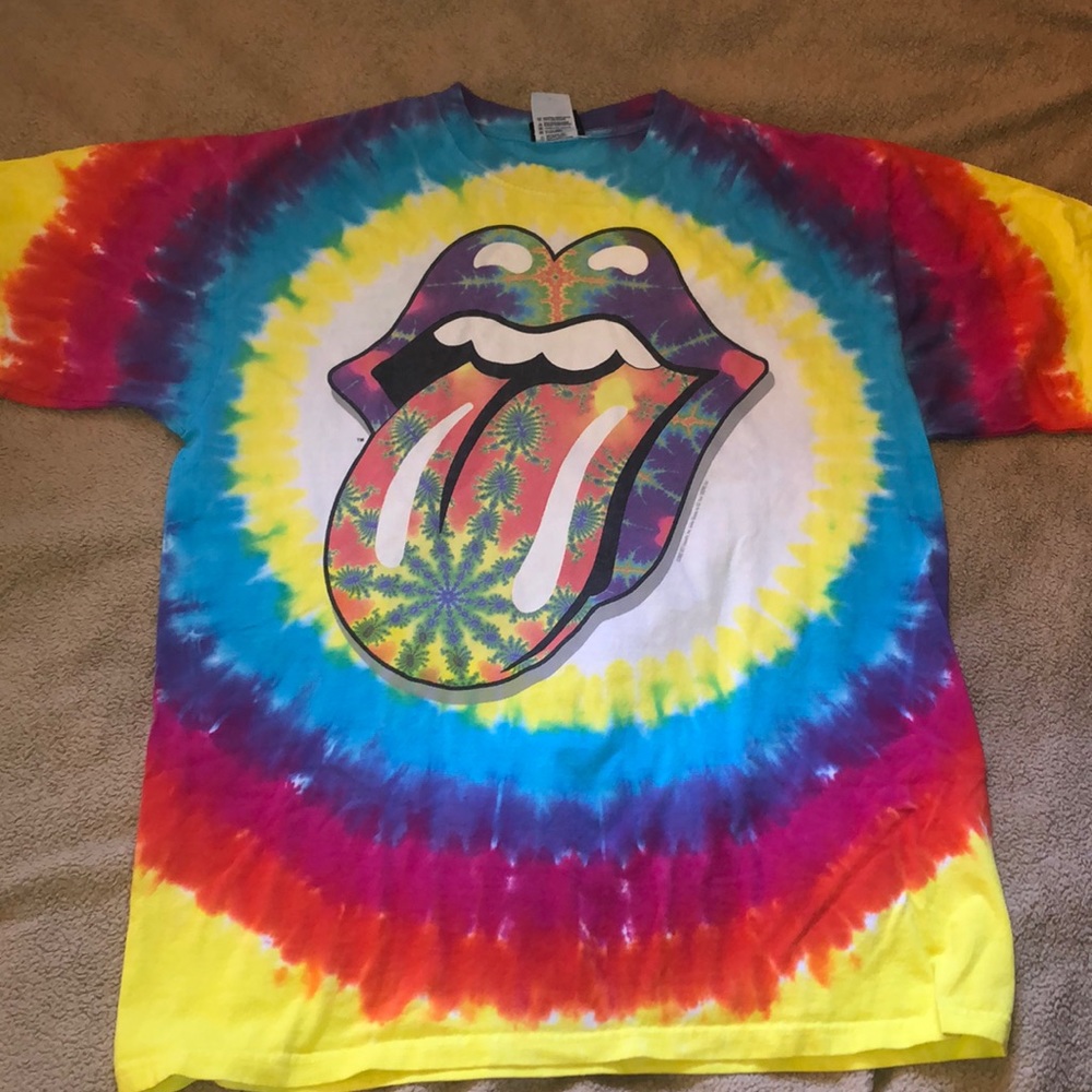 Rolling Stones Tiedye